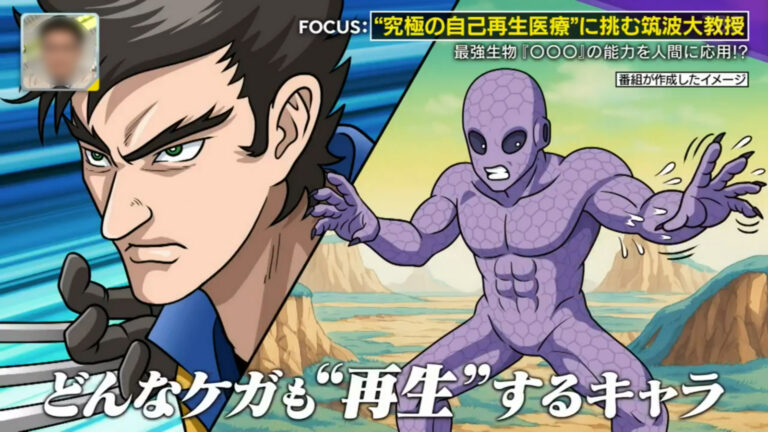 自己再生医療イラスト他【TBSテレビ/情報7daysニュースキャスター】